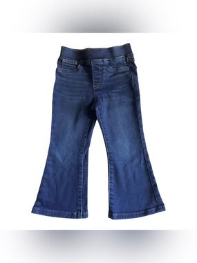 Jumping Beans 4T Girls Blue Denim pull on stretch flare jeans jeggings